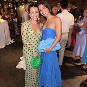 Stunning SIEDRES jolli long green dress - size small/4